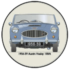 Austin Healey 100/6 1956-59 Coaster 6